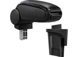 Bracciolo Centrale In Pelle Nero Bianco Per Seat Leon Ii 1P 2005-2012