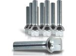 10X Perni Ruota Bulloni Ruota Distanziali Cerchi In Lega Collare Sferico M14 X 1,5 41Mm