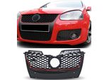 Griglia Radiatore Griglia Sportiva Griglia Anteriore Griglia A Nido D'ape Griglia Gti Look Rosso Per Vw Golf 5 V