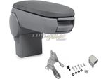 Bracciolo Centrale Mal Set Per Vw Golf 4 Iv / Bora + Variant In Tessuto Grigio