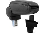 Copri Bracciolo Centrale In Pelle Nero Per Vw Passat 3C B6 +Variante