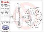 2X Disco Freno Brembo 09.A966.1X Per Toyota Land Cruiser (VDJ20_ UZJ20_) 83Mm