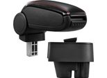 Bracciolo Centrale Mal Rivestimento In Pelle Nero / Rosso Per Peugeot 207 + Sw +Cc