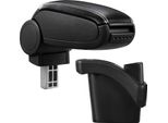 Copri Bracciolo Centrale In Pelle Nero Bianco Per Renault Megane Ii 2 2002-