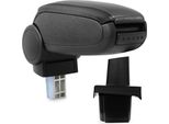 Bracciolo Centrale Mal Rivestimento In Pelle Nero Per Skoda Octavia Ii 2 1Z