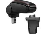 Bracciolo Centrale In Pelle Nero/Rosso Per Seat Leon 3 Iii 5F 2012-
