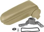 Bracciolo Centrale Mal Rivestimento In Pelle Beige Per Vw Passat 3B B5 + Variant