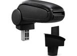 Copri Bracciolo Centrale In Pelle Nero/Bianco Per Vw Passat 3C B6 +Variante