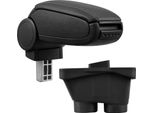 Bracciolo Centrale Mal Rivestimento In Pelle Nero Per Peugeot 208 Dal 2012-