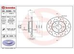 2X Disco Freno Brembo 08.5085.1X Per Ford Ka (RU8) Per Fiat Panda (169) 40Mm