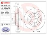 2X Disco Freno Brembo 09.B636.11