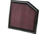 Filtro Aria Ad Alte Prestazioni K&N 33-2452 Per Toyota Rav 4 Iii (ACA3, Ace, ALA3, GSA3, ZSA3) Filtro A Lunga Durata Quadrato