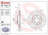 2X Disco Freno Brembo 09.7196.1X Per Vw Passat Variant (3B5) Passat (3B2) 46Mm