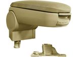 Bracciolo Centrale Mal Rivestimento In Tessuto Beige Per Vw Passat 3B B5 + Variant, Colore:Beige (Tessuto)