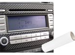 Set Di Modanature Per Interni Premium, Pellicole Di Design Per Auto In Bianco Opaco