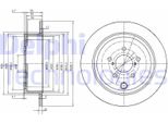 2X Disco Freno Delphi BG4158 Per Subaru Forester (Sg) Forester (Sh) Brz Coupé