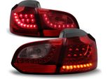 Originale Jom Led Luci Posteriori Rosso Scuro Fumo Set Per Vw Golf 6 Vi MK6 Berlina