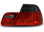 Originale Jom Led Luci Posteriori Nero Rosso Set Per Bmw Serie 3 E46 Coupé 1999-2002