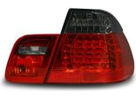 Luci Posteriori Originali Jom Led Nero Set Per Bmw E46 Berlina 05/1998-09/2001
