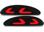 Set Di Fanali Posteriori Originali Litec Led Nero Fumo Per Seat Leon Ii 1P 2005-2009