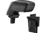 Bracciolo Centrale Design Bracciolo Completo Pelle Nera Per Seat Leon Ii 1P 2005-
