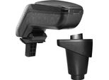 Bracciolo Centrale Di Design Bracciolo Completo In Pelle Nera Per Fiat 500L Dal 2012-