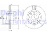 2X Disco Freno Delphi BG2872 Per Peugeot 406 (8B) 406 Coupé (8C) 29Mm