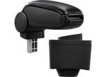 Copri Bracciolo Centrale In Pelle Nero / Bianco Per Audi A3 S3 8L 1996-2003