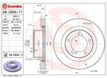 2X Disco Freno Brembo 09.C500.11 Per Toyota Land Cruiser (VDJ20_ UZJ20_) 83Mm
