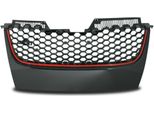 Griglia Radiatore Griglia Sportiva Griglia A Nido D'ape Griglia Stile Gti Rosso Pulito Per Vw Golf 5 V