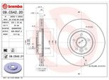 2X Disco Freno Brembo 09.C542.21 Per Volvo V50 (545) V40 Hatchback (525 526)