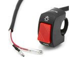 Moto Scooter Manubrio Asta Sterzo Faro On-Off Interruttore Luce 6V 12V