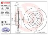 2X Brembo Disco Freno 09.B504.11 Per Land Rover Range Rover Sport (L494) 49Mm
