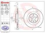 2X Disco Freno Brembo 09.C938.11 Per Volvo XC90 Ii (256) XC60 Ii (246) 43Mm