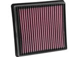 K&N 33-3029 Filtro Aria Ad Alte Prestazioni Per Jeep Grand Cherokee Iv (Wk, WK2) Filtro A Lunga Durata Quadrato
