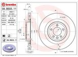 2X Brembo Disco Freno 09.B503.11 Per Land Rover Range Rover Sport (L494) 49Mm