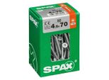 Set 50 Viti Spax Torx In Acciaio A Testa Svasata, Diam.4,5 Mm X L.70 Mm