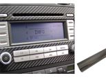 Premium Interni Modanature Decoro Trim Design Foil Auto Set Cromo Nero
