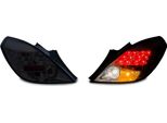 Originale Jom Luci Posteriori A Led Nero Fumo Set Per Opel Corsa D 3 Porte 2006-