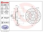 2X Disco Freno Brembo 08.9460.71 Per Abarth Grande Punto (199_) Punto (199_)