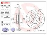 2X Disco Freno Brembo 09.A921.1X Per Toyota Gt 86 Coupé (ZN6_) 57Mm 293Mm