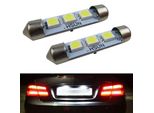 Nuovo Set Di Luci Targa A Led Per Tutte Le Auto Con Festone Da 36 Mm!