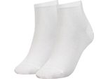 Calzini Tommy Hilfiger Da Donna, 2 Pezzi - Th, Cotone, 35-42, Tinta Unita Bianco 35-38