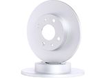 2X Disco Freno Delphi BG2458 Per Ford Ka (RU8) Per Fiat Panda (169) 500 (312)