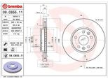 2X Disco Freno Brembo 09.C655.11 Per Renault Megane Iv Grandtour (K9A/M/N_)
