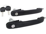 2X Maniglia Esterna Porta Anteriore Sinistra + Destra Per Ford Galaxy Seat Alhambra Vw Sharan