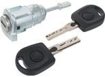 Cilindro Serratura Porta Front Left + 2X Chiavi Per Vw Lupo / Seat Arosa