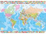 Educa Puzzle - Mappa Del Mondo Politico 1500 Tessere