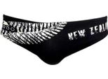 Turbo New Zealand Slip Da Bagno Nero 5XL Uomo Nero 5XL