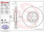 2X Disco Freno Brembo 09.D064.11 Per Jaguar Xe (X760) Xf (X260) 48Mm 350Mm
